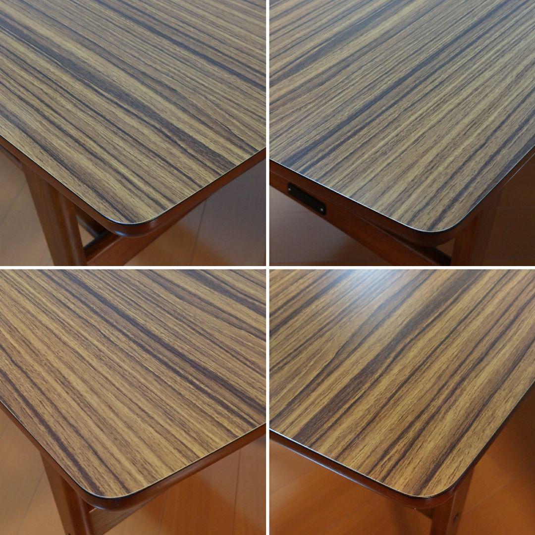 【日本製】カリモク60 リビングテーブル　大　ウォールナット　ビンテージ　北欧風