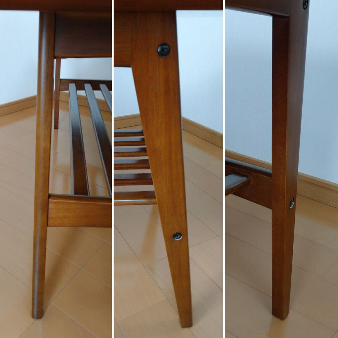 【日本製】カリモク60 リビングテーブル　大　ウォールナット　ビンテージ　北欧風