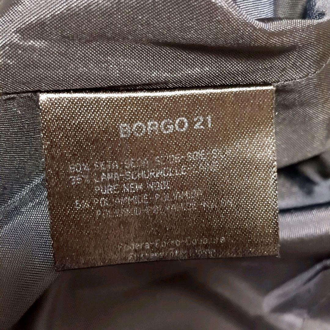 極美品　ジョルジオアルマーニ　セットアップ　4XL位　56　BORGO21　黒