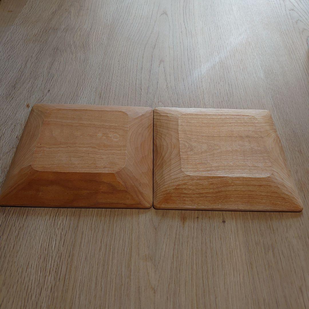 三谷龍二さん　四方皿　２枚セット