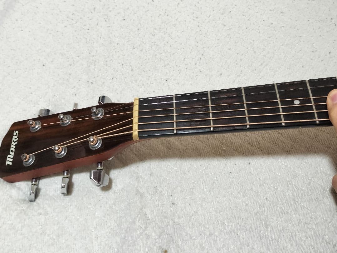Morris モーリス アコースティックギター 小ぶり ケース付