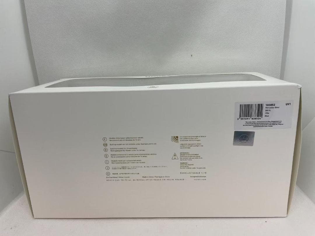 304-061 ノレブ 1/18 メルセデスベンツ 300 SL 1954