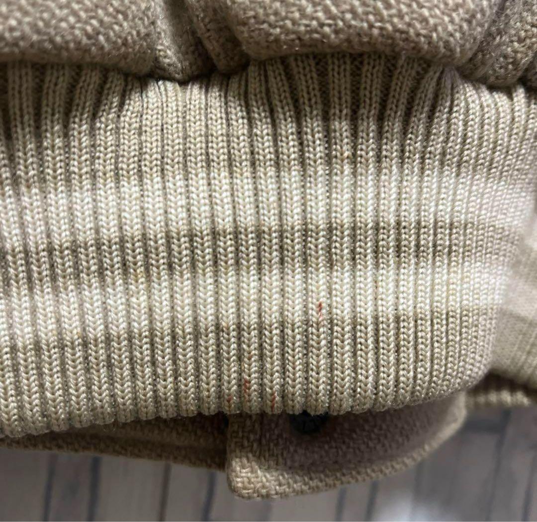 McGREGOR マックレガー スタジャン 袖レザー 刺繍ロゴ 中綿 メンズ L