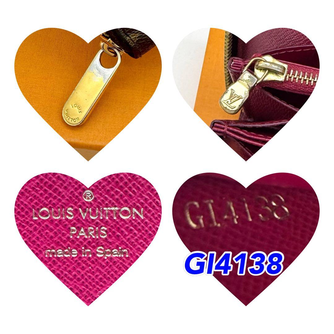 新型❣️ルイヴィトン モノグラム ラウンドファスナー ジッピーウォレット ピンク