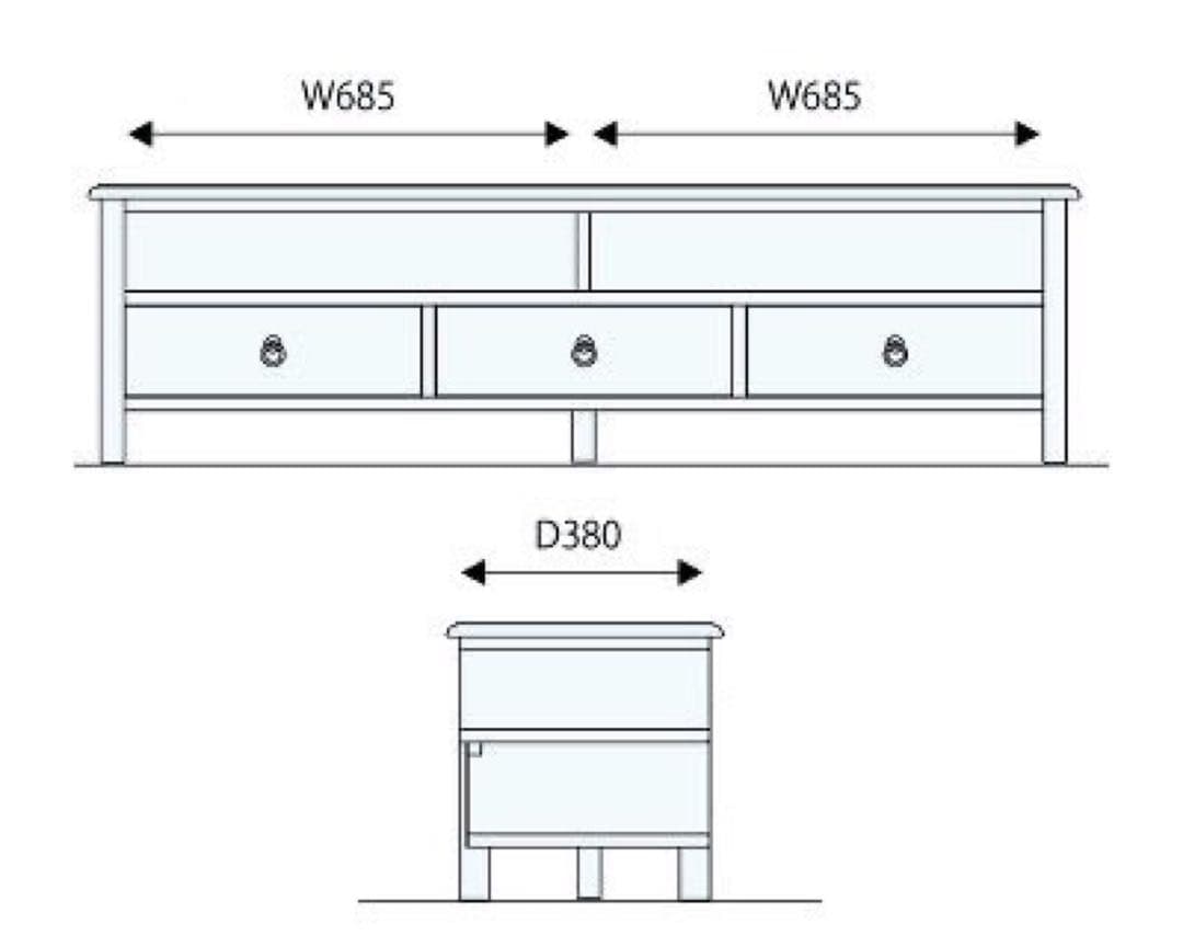 関家具 テレビボード Orris 幅150cm シンプル テレビ台 d3202