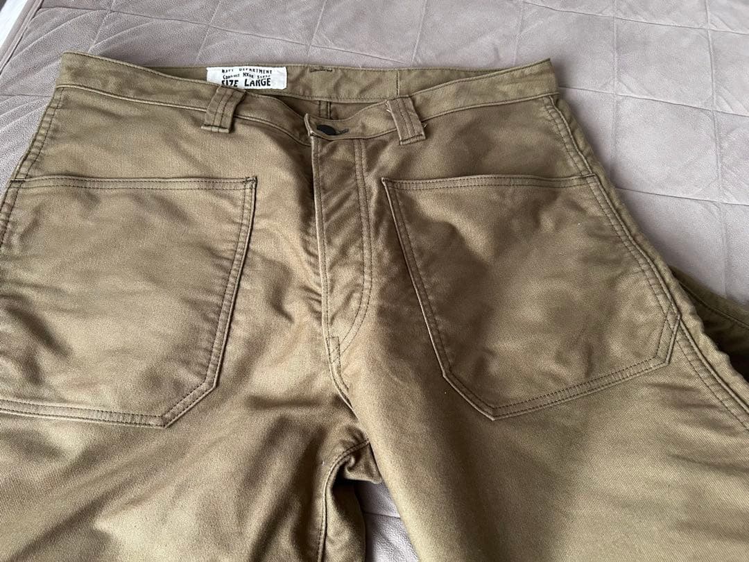 ¥30800 激渋　リアルマッコイズ　U.S.N. N-1 デッキトラウザーズ