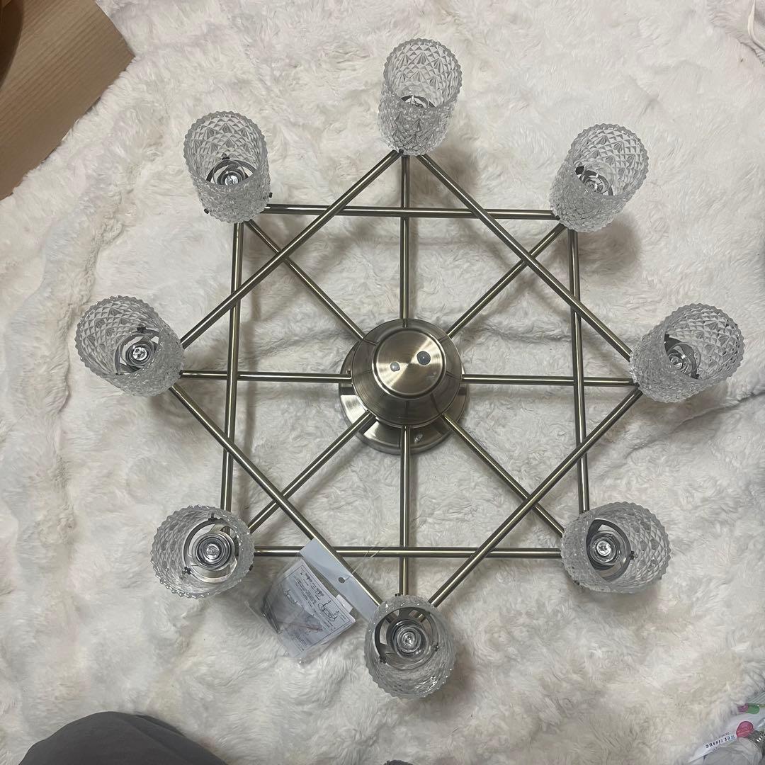 キジマ　シャンデリア　シーリングライト　amp51309