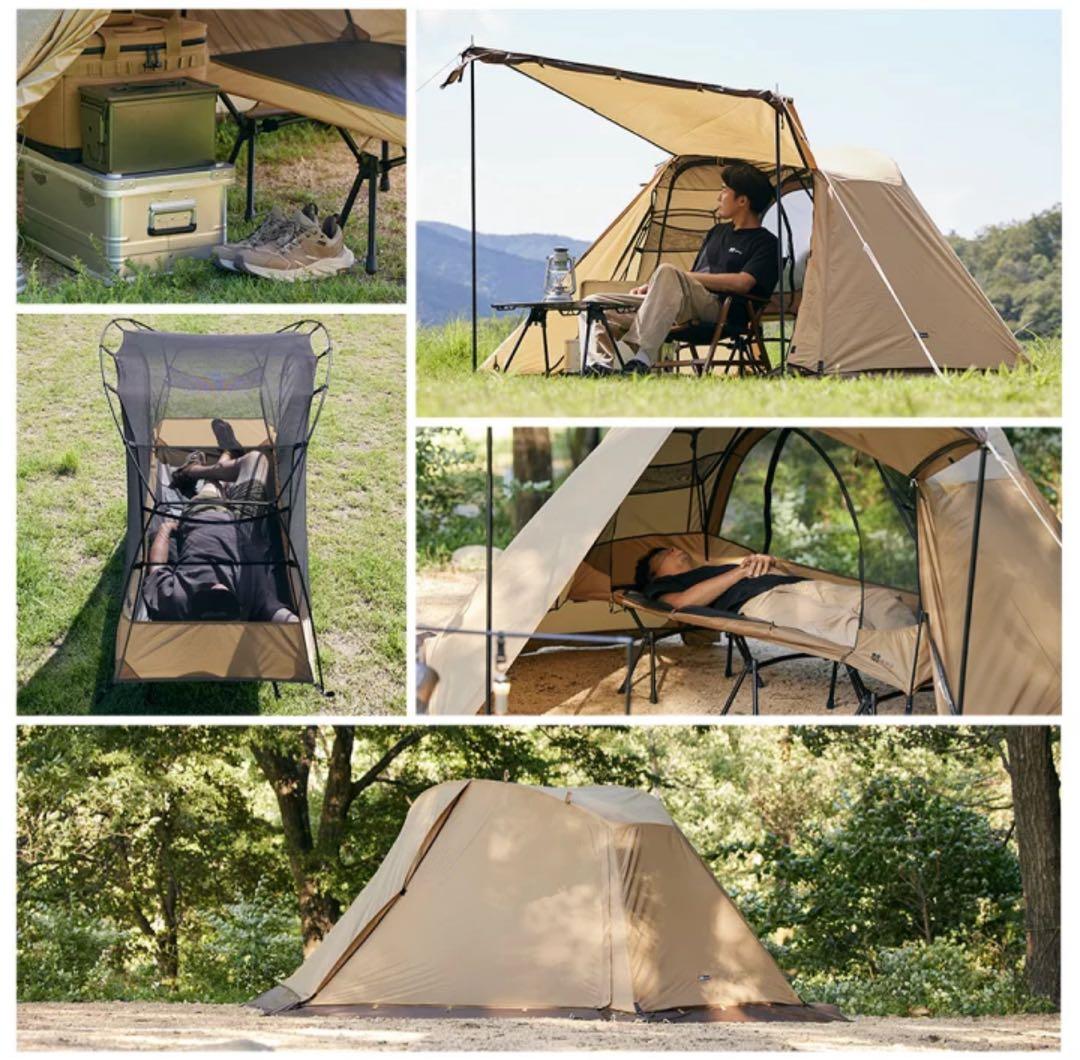 WAQ テント コット用テント （レギュラー) インナーセット