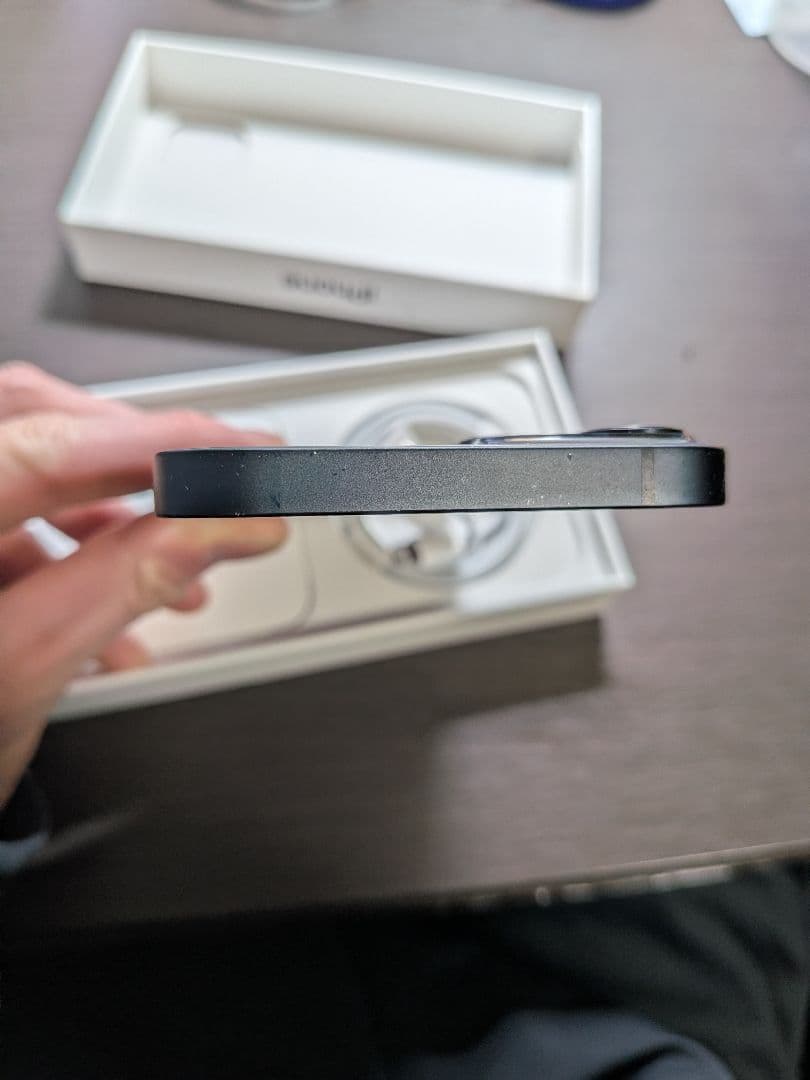 Apple iPhone 13 128gb 本体+Spigen MUJIケース