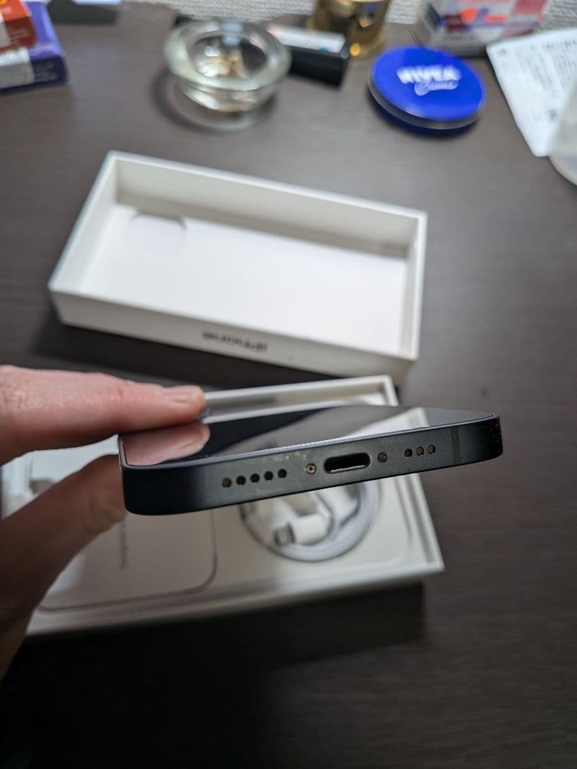 Apple iPhone 13 128gb 本体+Spigen MUJIケース