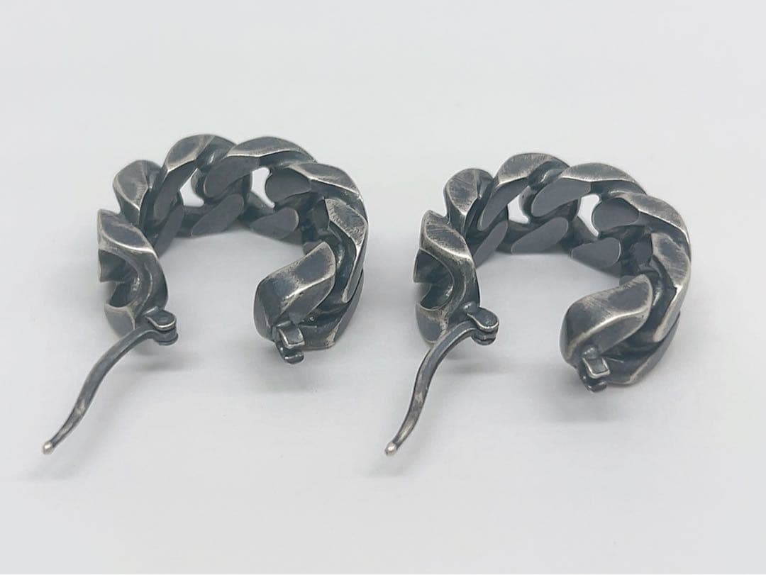 9AA33 新品未使用【MM6 Maison Margiela 】フープピアス