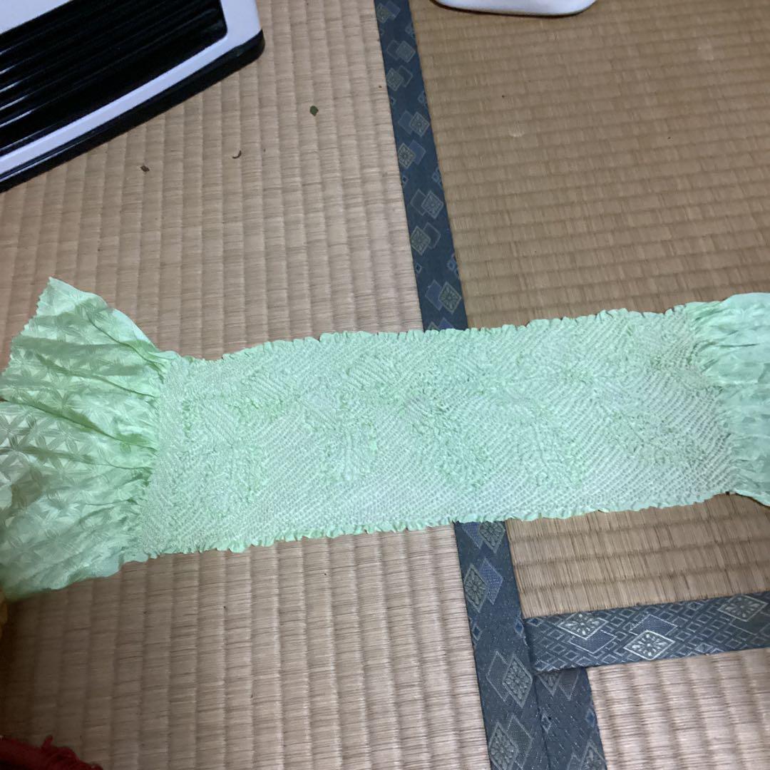 七五三七歳用フルセット帯幅18センチ　長さ127 センチ草履20センチ