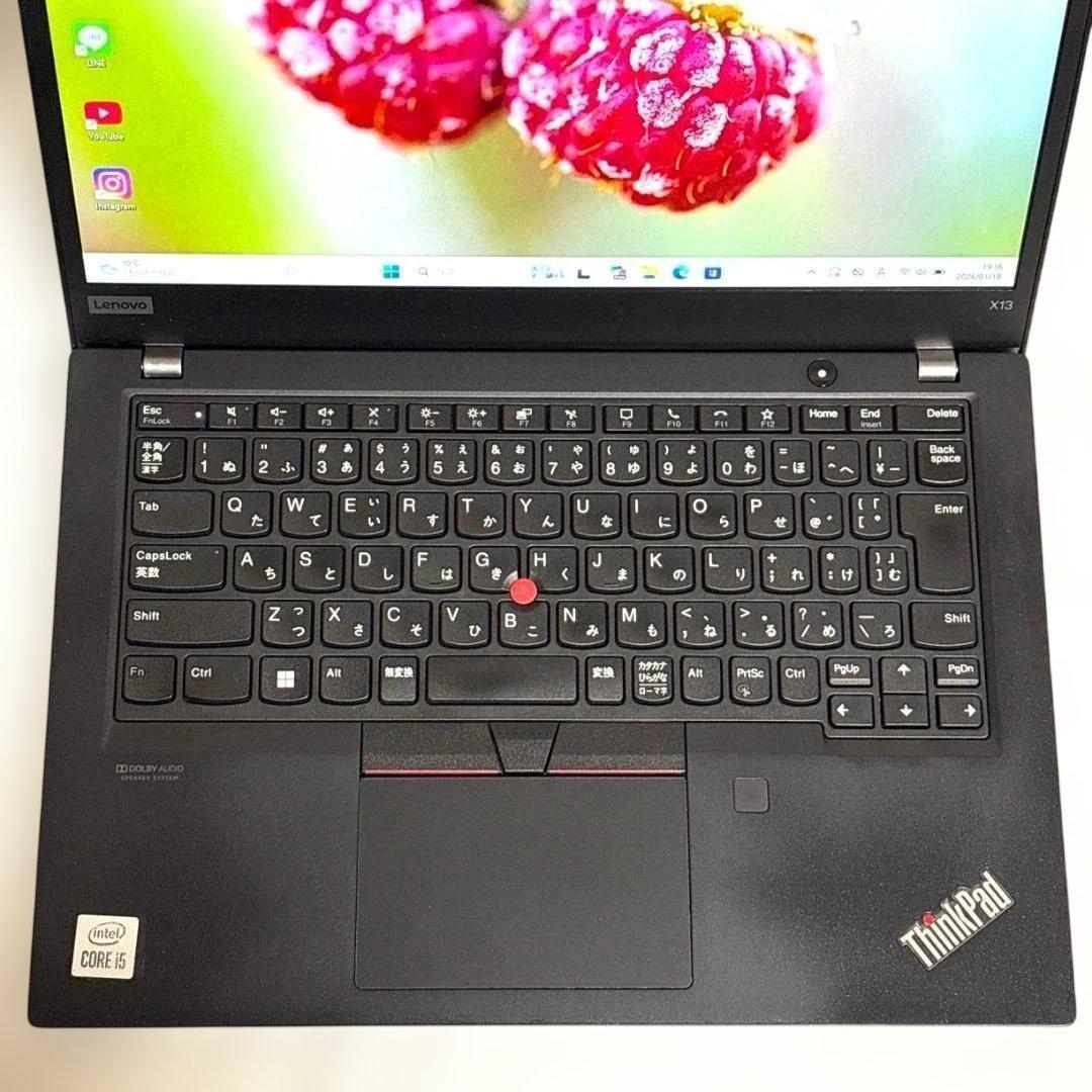 バッテリー◎⭐️爆速PC⭐️レノボ ThinkPad i5⭐️Windows11