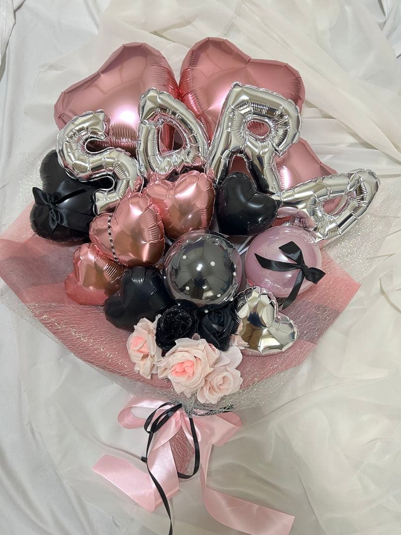 2026年　卒業式　バルーン　花束　ブーケ　プレゼント　友達　アルファベット