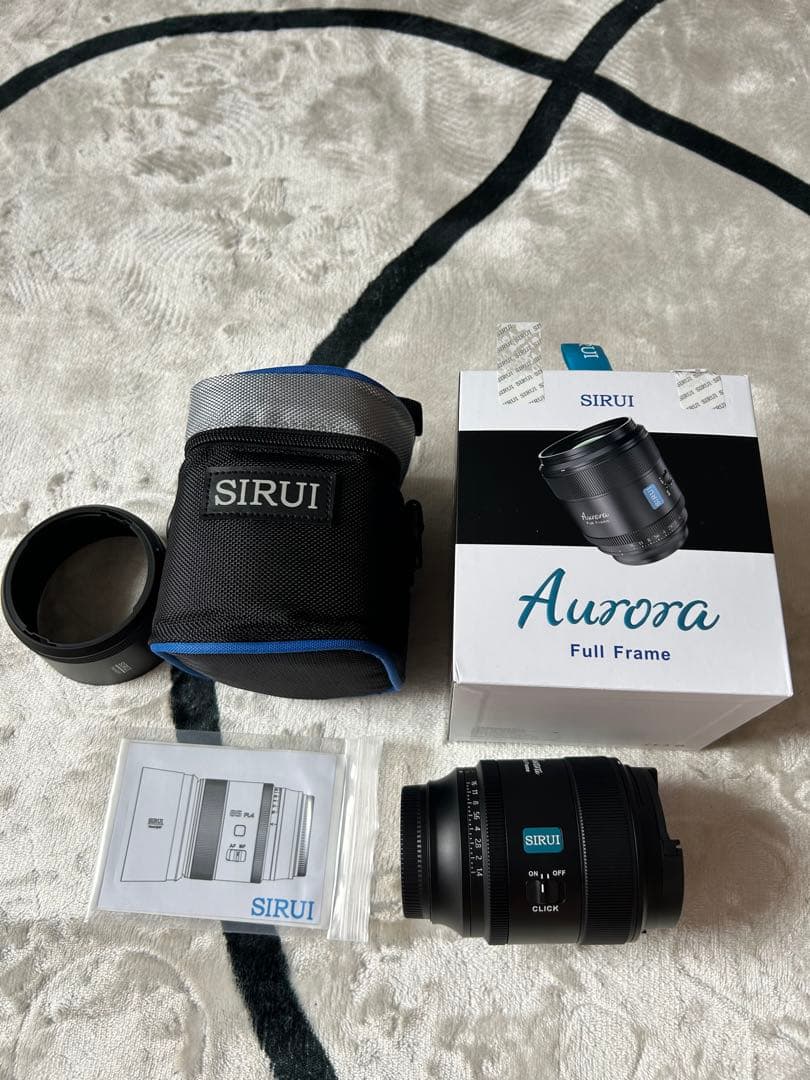 【極美品】SIRUI 85mm f1.4 使用1回のみ！