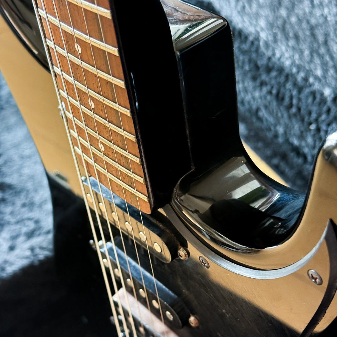 【メンテ済】86年製 FERNANDES FR-55 Black アルダーボディ