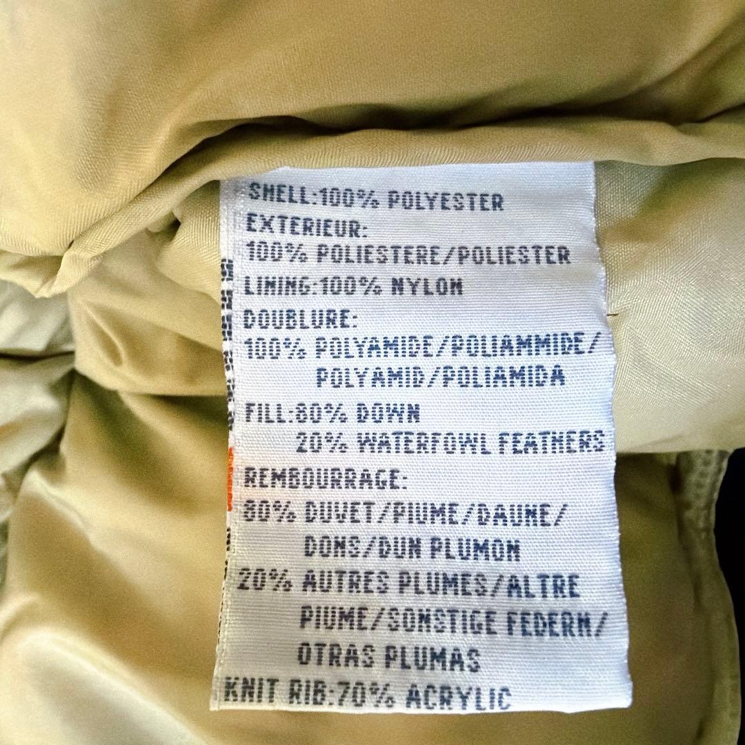 ポロバイラルフローレン ダウンジャケット ヌプシ ホースロゴ 90s 黒 M