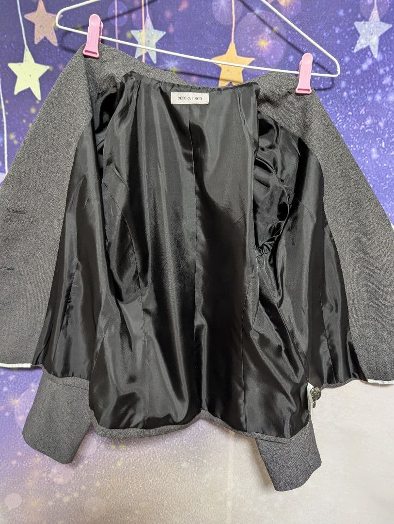 卒業 入学 女の子スーツ デコラピンキーズ セットアップ 卒服 165B