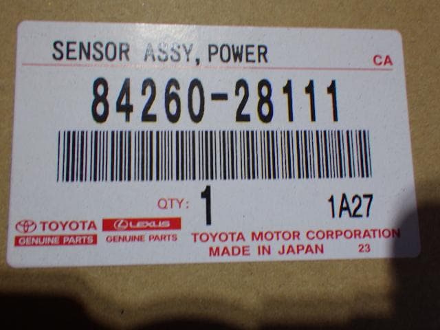 ヴォクシー/ZRR85W【左スライドドア センサー】新品未使用