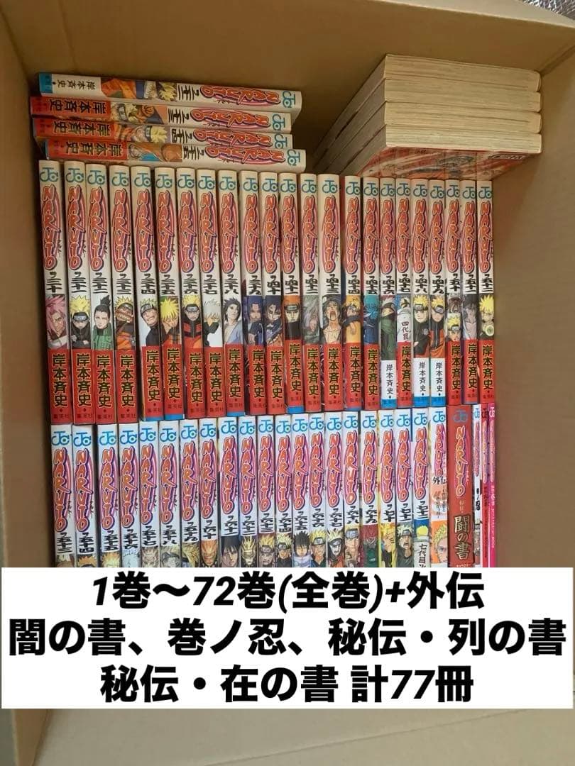限定セール！NARUTO ナルト 全巻セット 即日発送