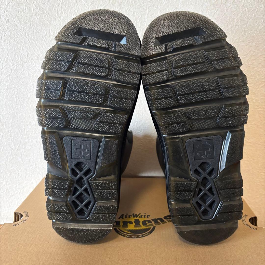 ノ*ブ様 ドクターマーチン レースレスブーツ ZEBZAG UK7 ブラック ゴ