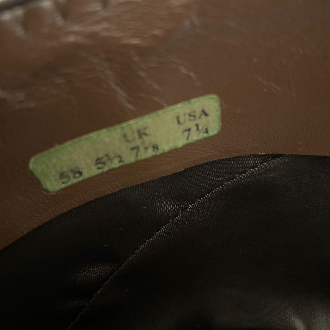 Borsalino ボルサリーノ　ハット　フェルト帽　ブラウン