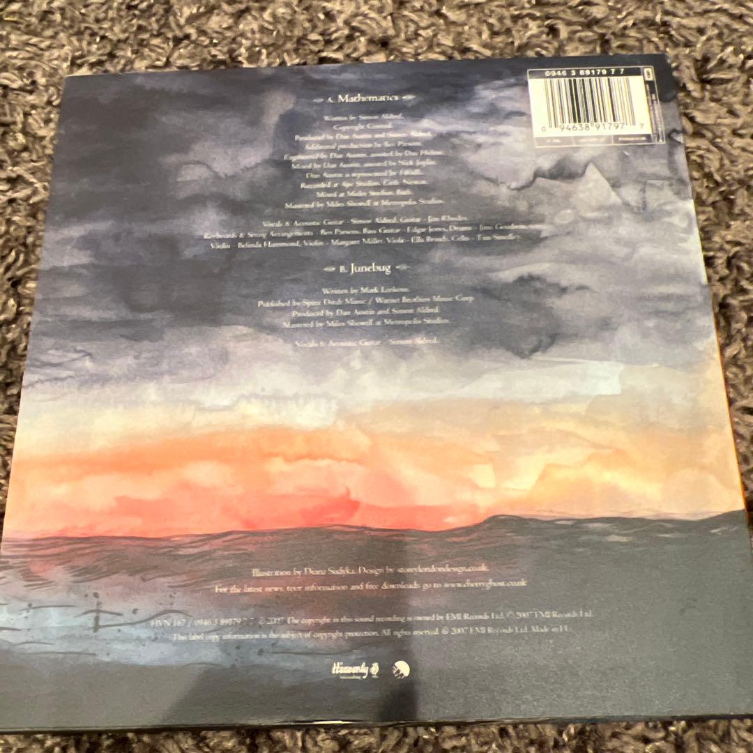 アート・デザイン・音楽 cherry ghost mathmatics 7inch LP