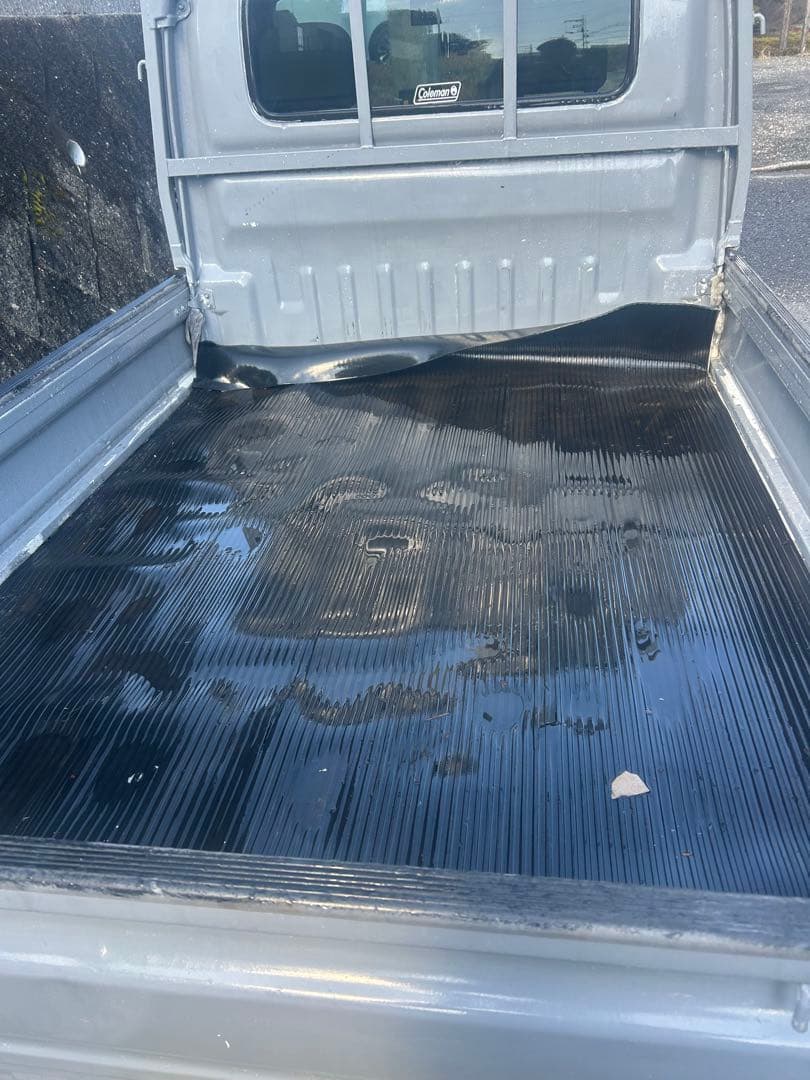 ホンダ　アクティ　軽トラ　4WD アルミホイールスタッドレス乗せ