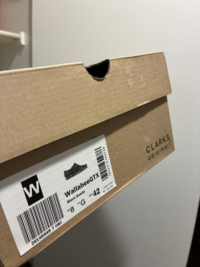 Clarks ワラビー ゴアテックス UK8 GTX Vibramソール