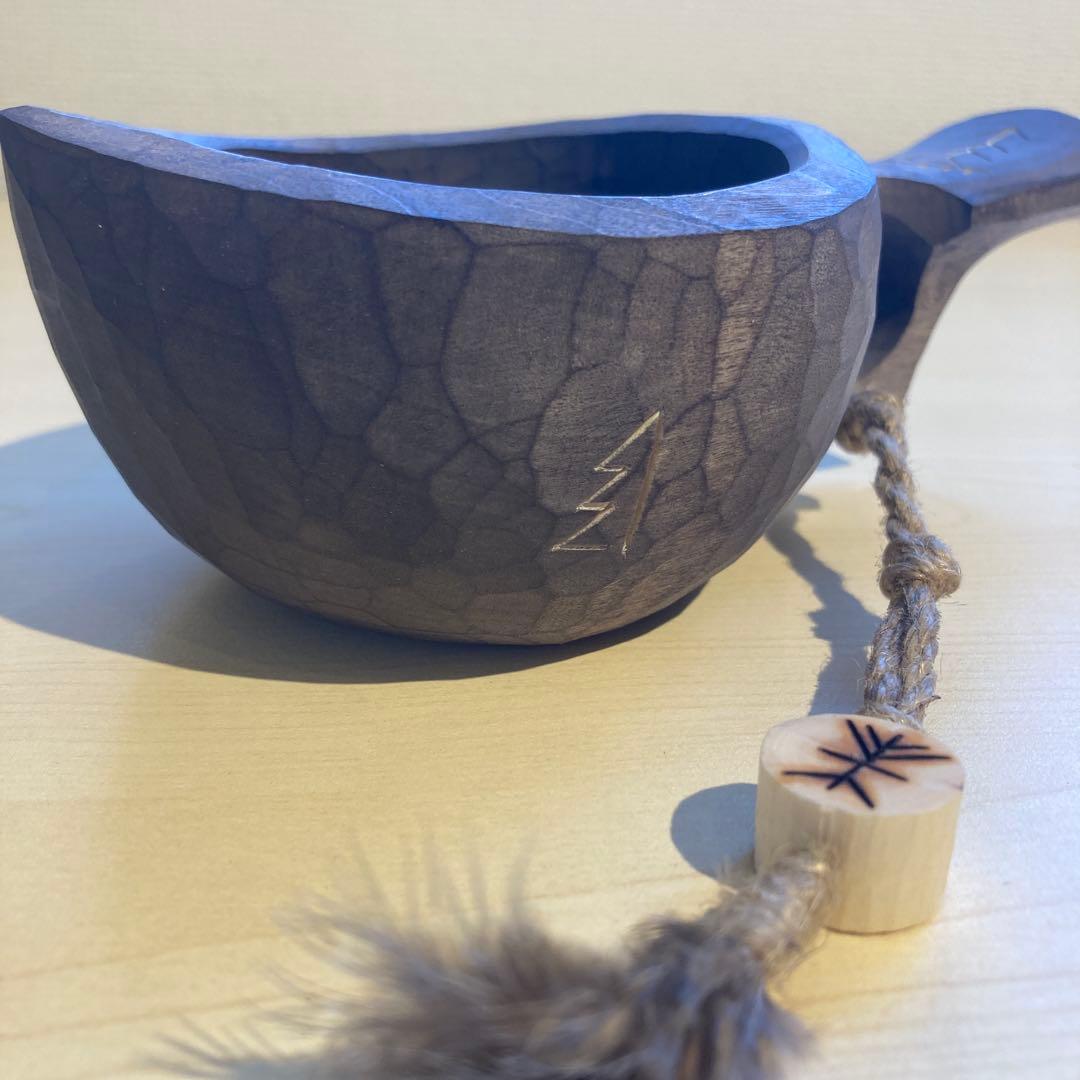 【新品】 ソウルオブシベリア　バードテール　ククサ　No.1004