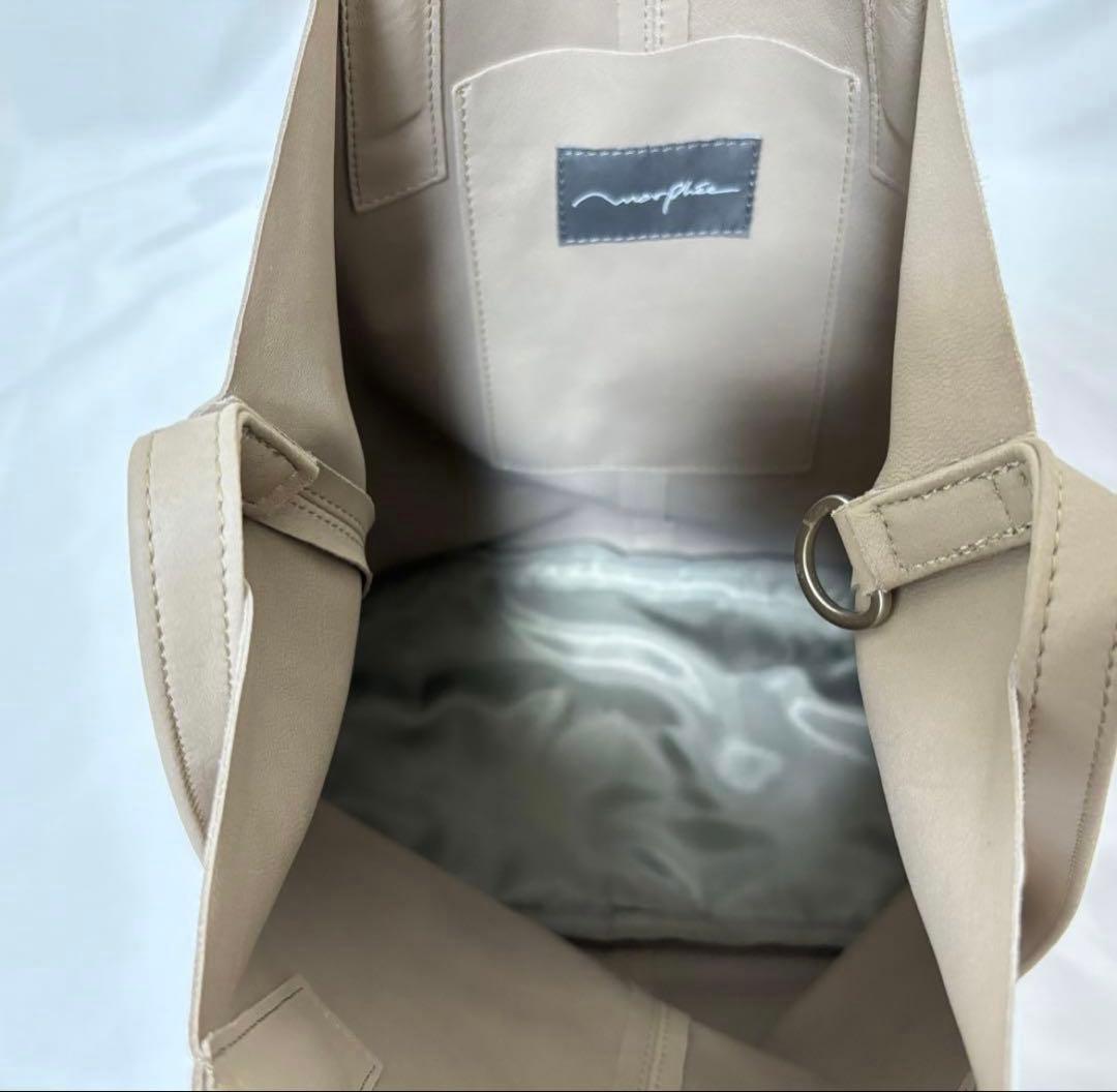 土日限定お値下げ⭐︎モルフェ　Morphee ゴートレザーバッグ　Mサイズ