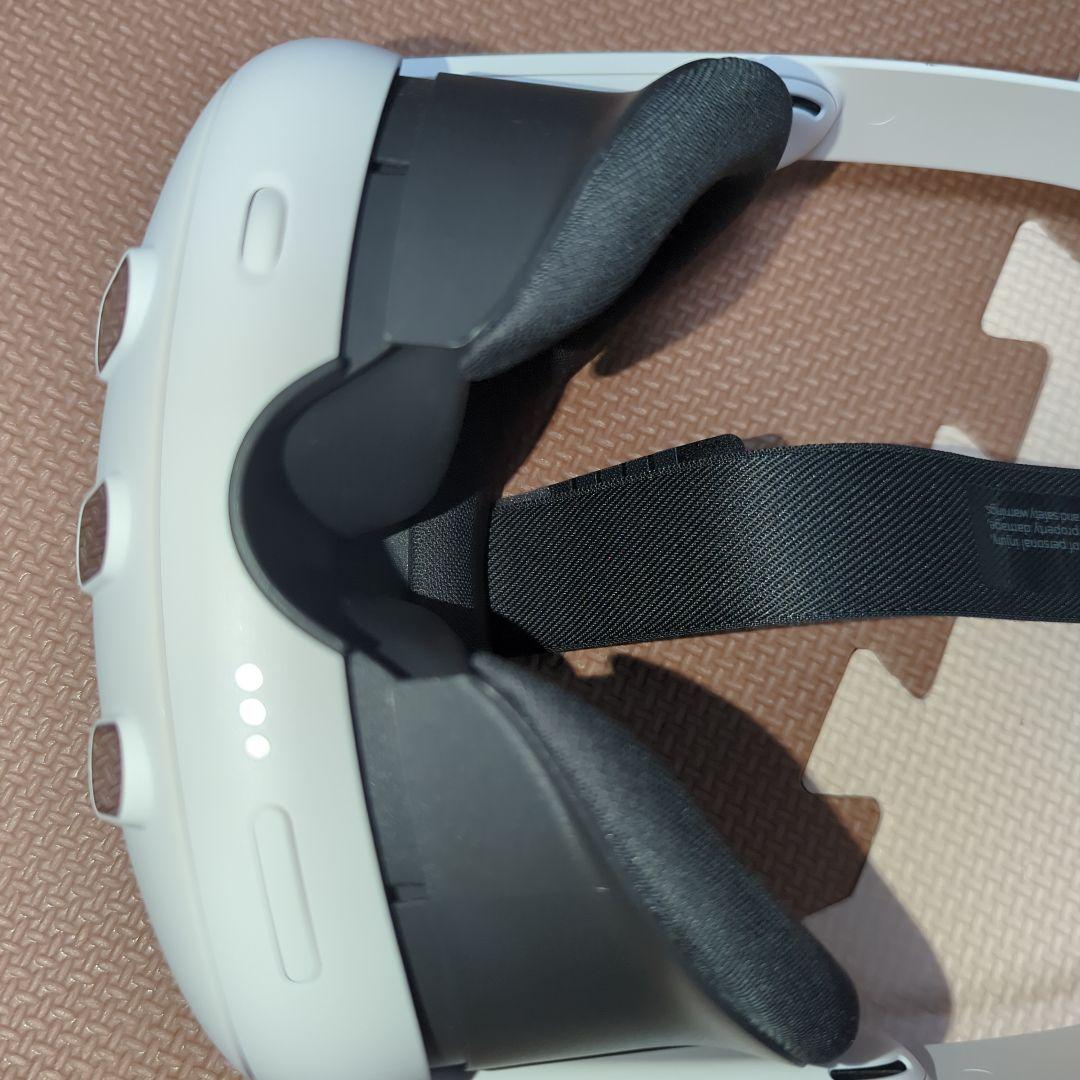  Quest 3 (512GB) VRヘッドセット＋Eliteストラップ