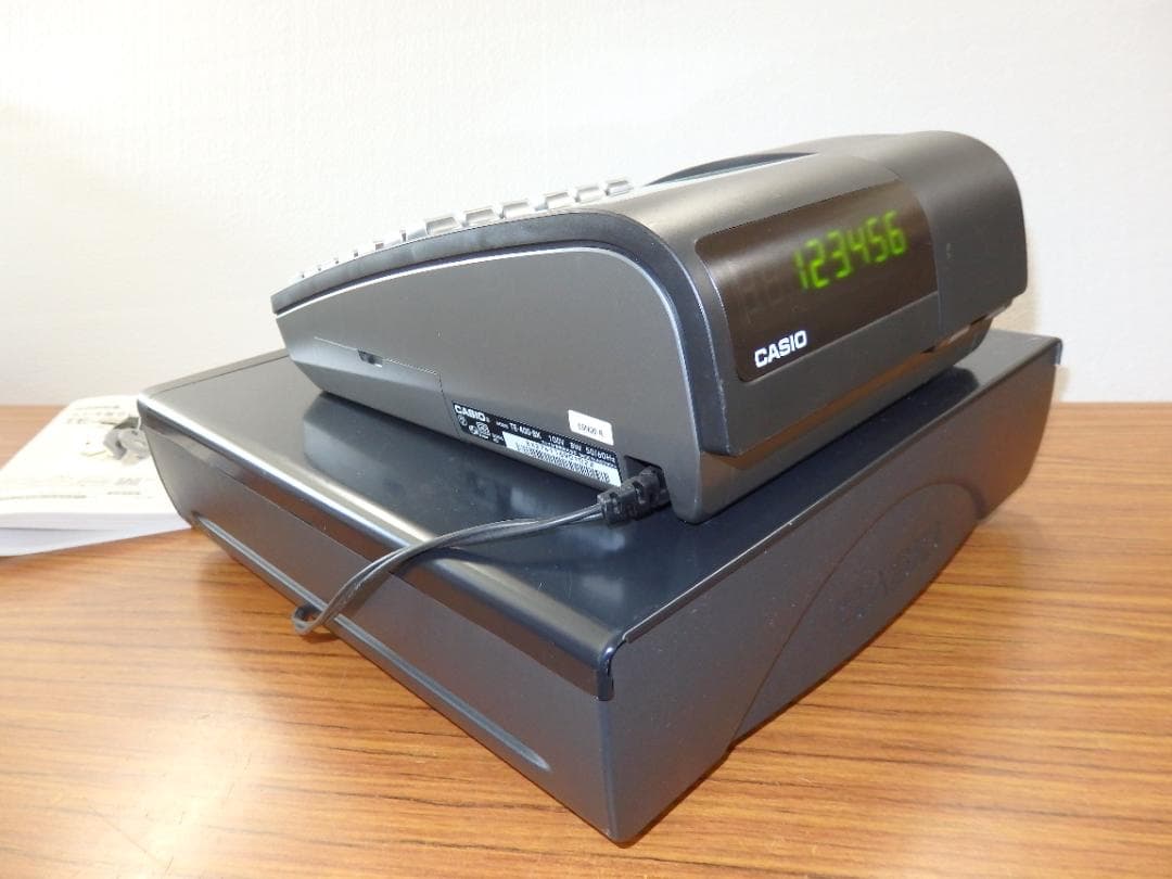 4020 美品 人気の黒 設定無料 TE-400 インボイス レジスター