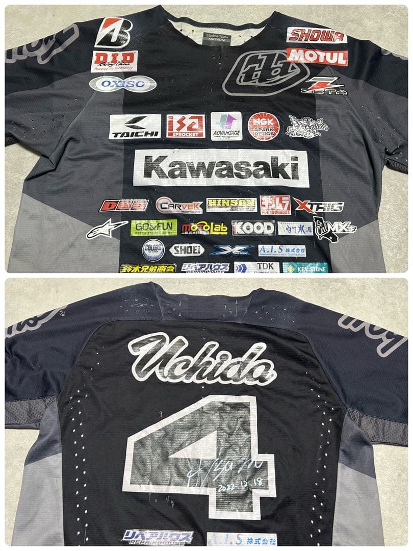 希少 内田篤基選手 Troy Lee Designs ジャージ モトクロス M
