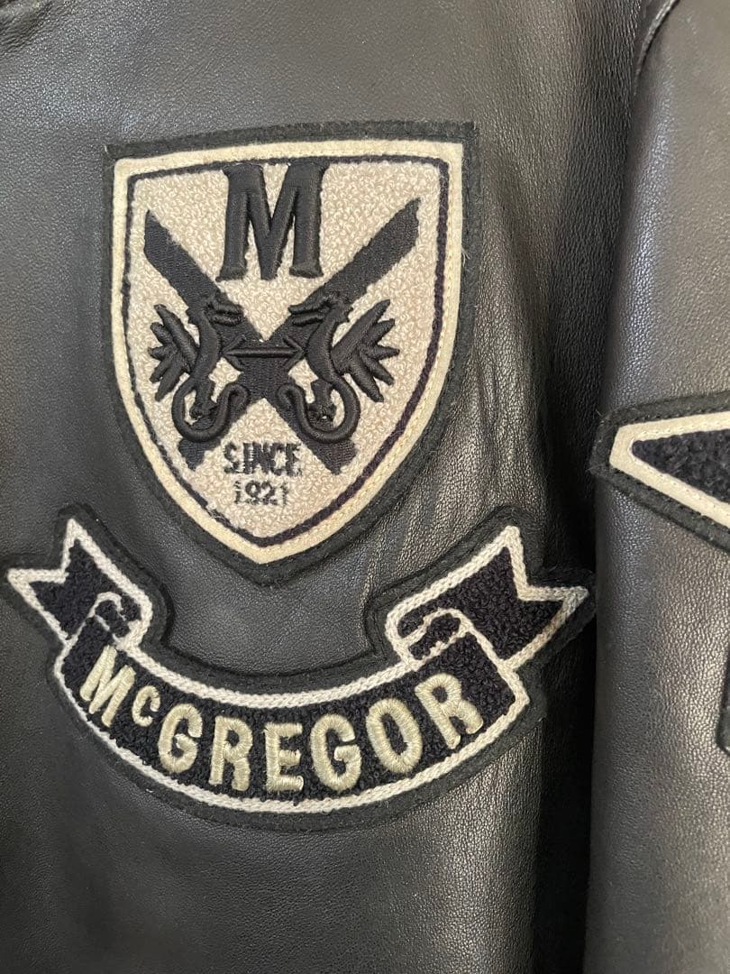 マックレガー スタジャン 革ジャン