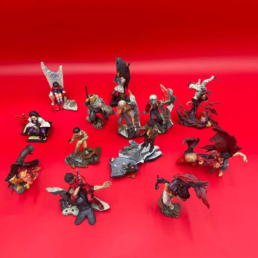 希少　AKIRA　海洋堂　フィギュアコレクション　ハイクオリティ　ジオラマ13種