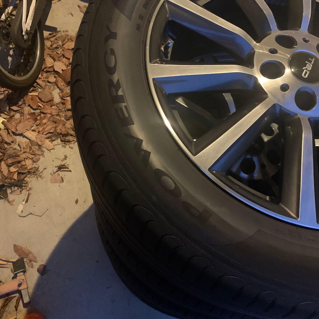 最終値下アルベルTRD18インチホイールタイヤ4本セット