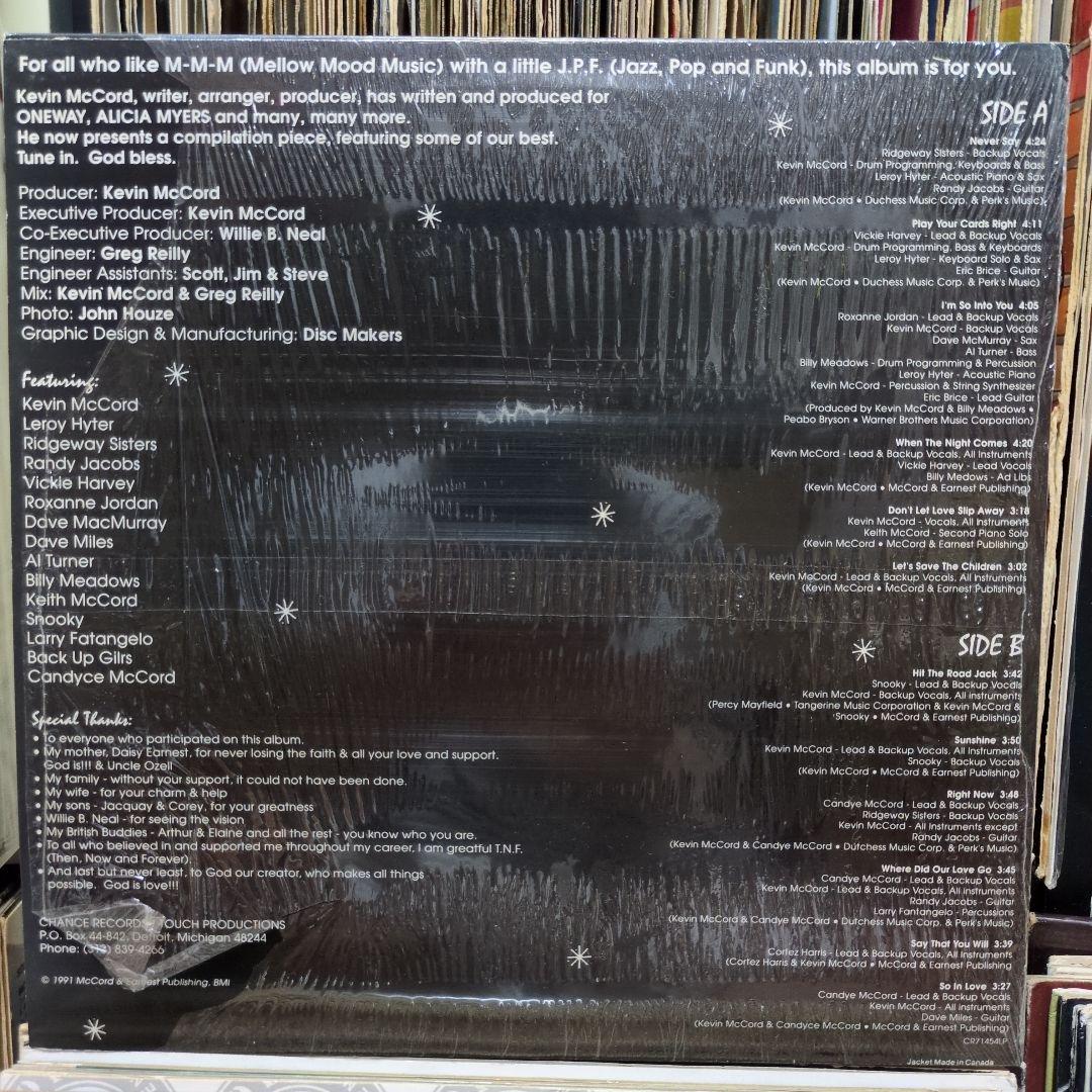 ☆Kevin McCord / When The Night Comes/ LP