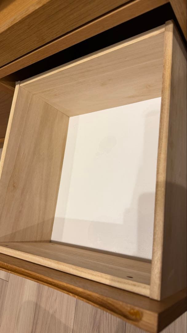 unico SIGNE北欧キッチン収納、食器棚、廃盤　横幅1190mm