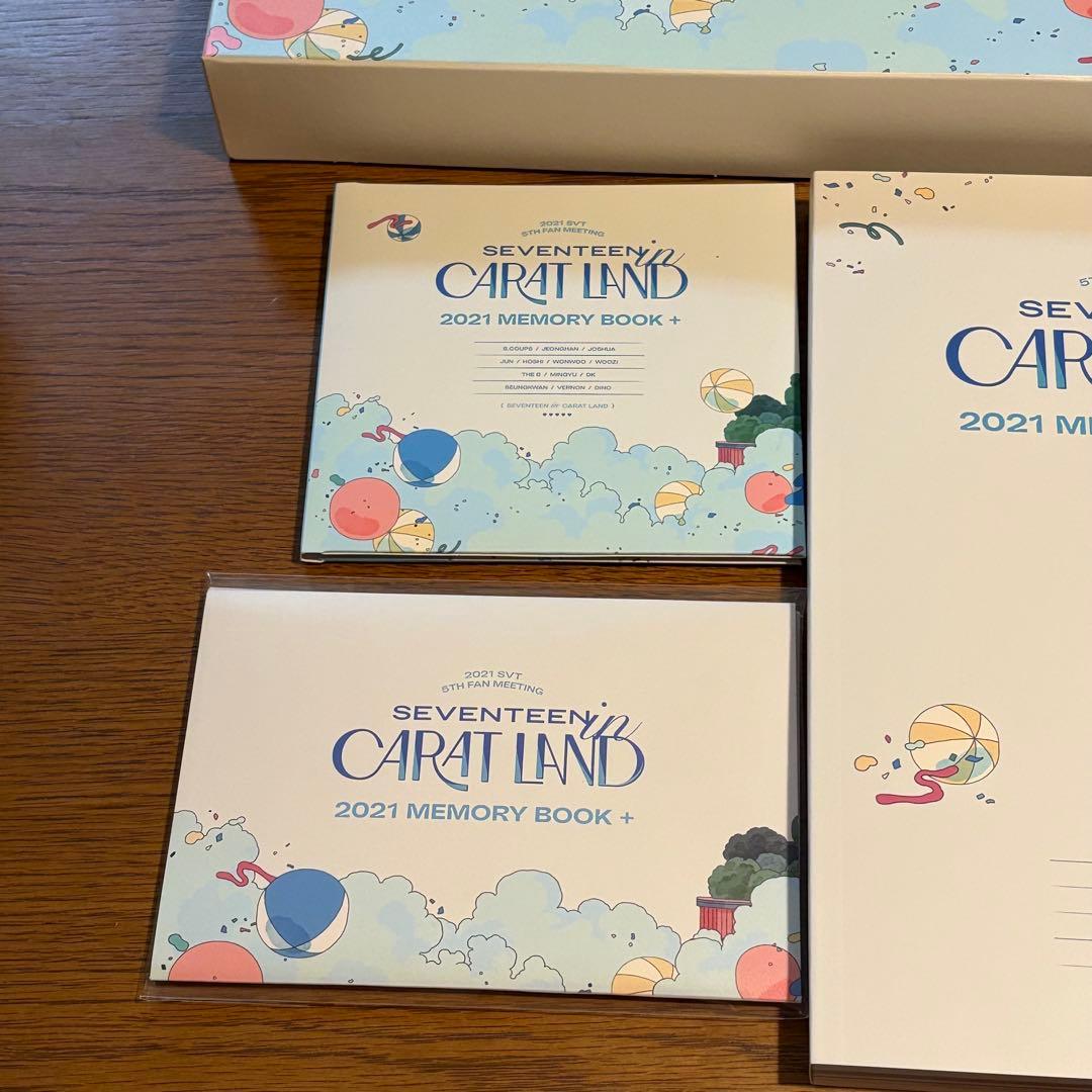 ミュージック seventeen CARAT LAND 2021 memory book