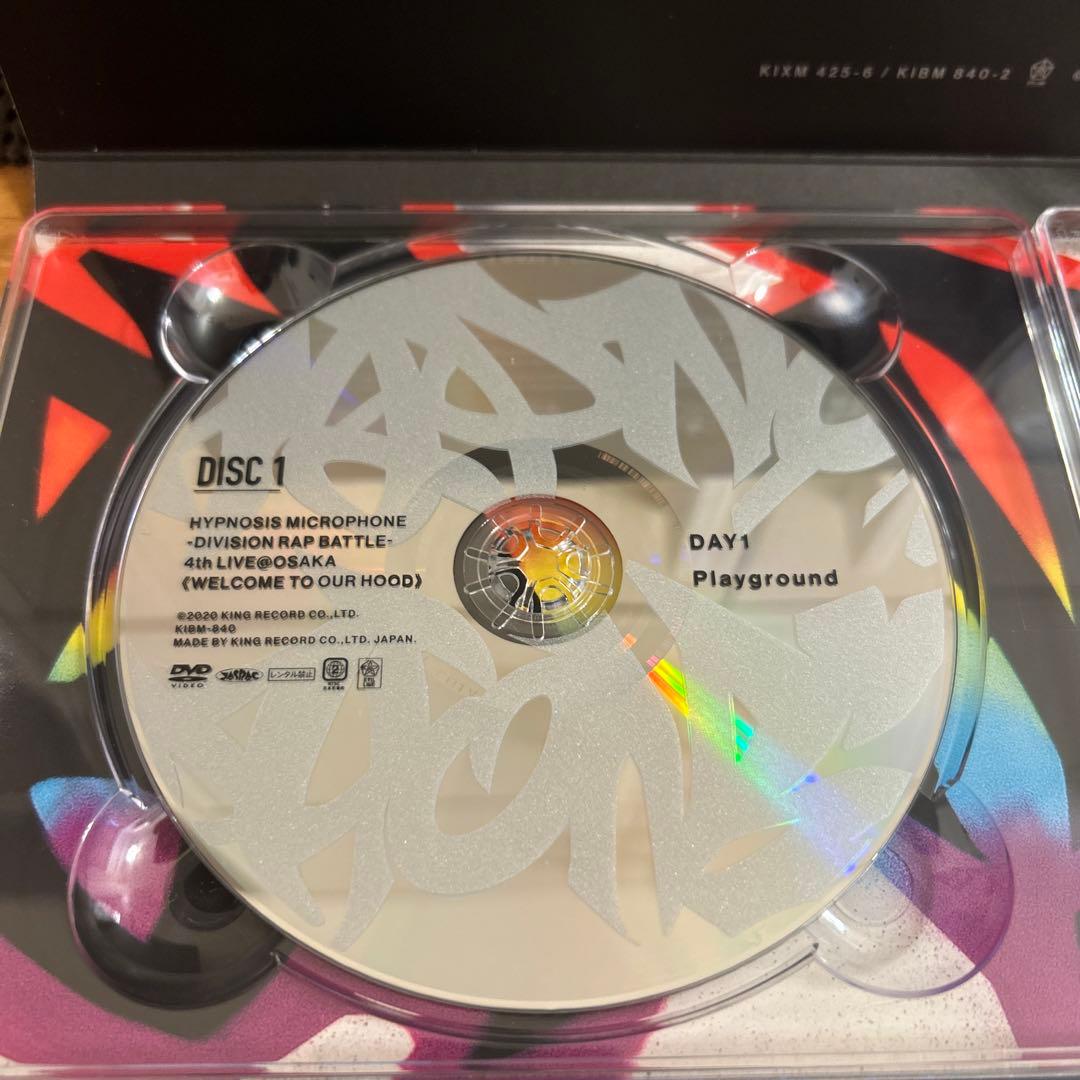 【DVD】3枚組 ヒプノシスマイク4th LIVE@オオサカ