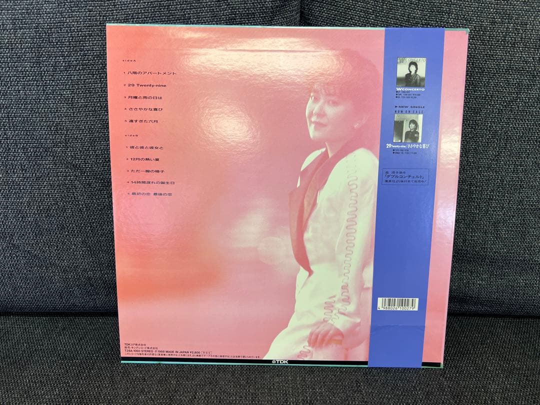 LP邦楽　椎名恵 29 Twenty-nine T28A-1060 帯付1988