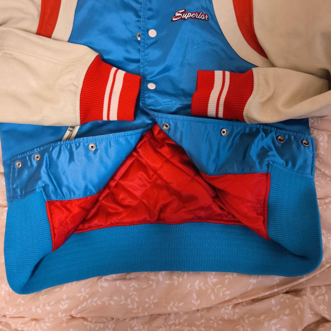 DIESEL レザースタジャン　美品！！ Lサイズ