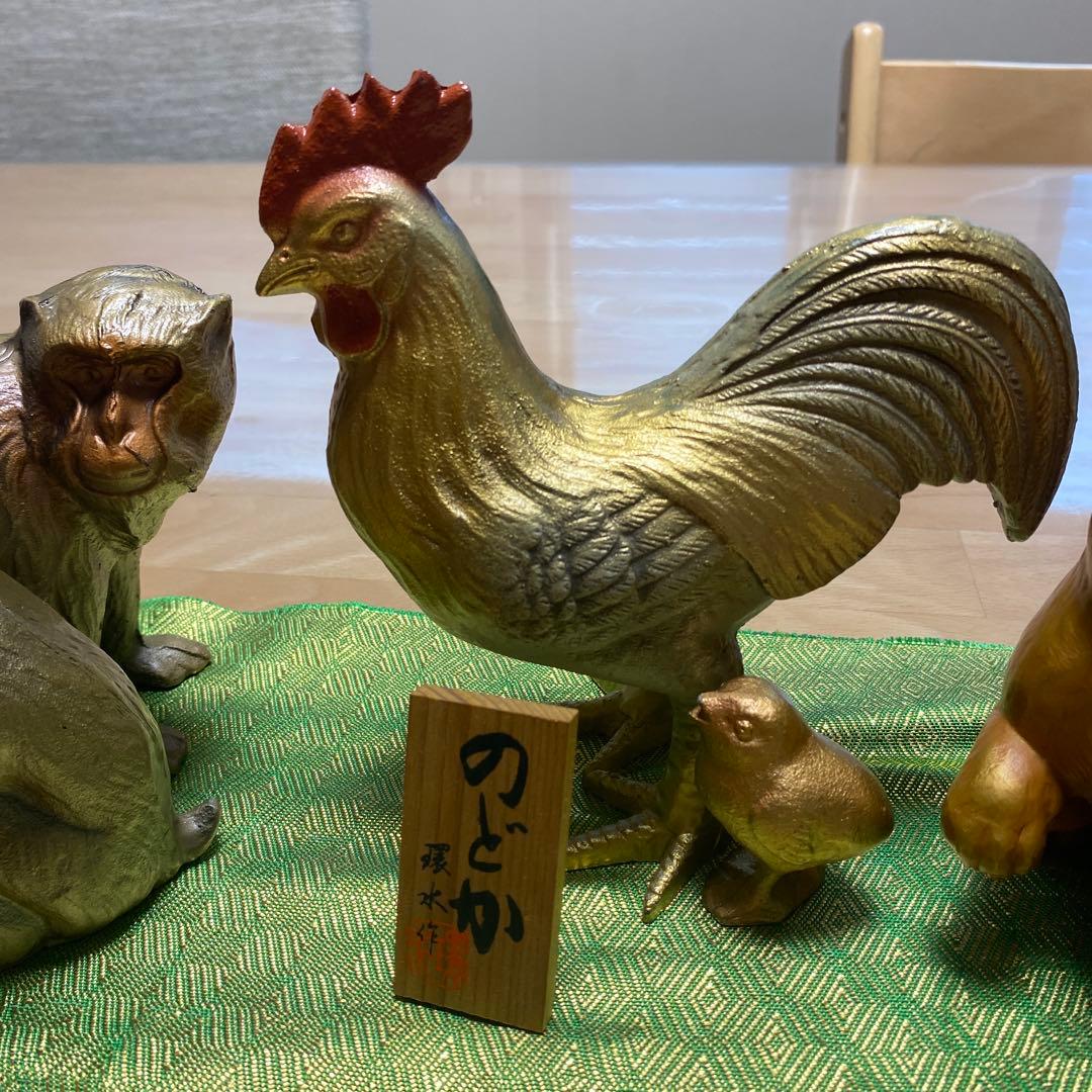 干支 動物モチーフ 置物 昭和　昭和レトロ