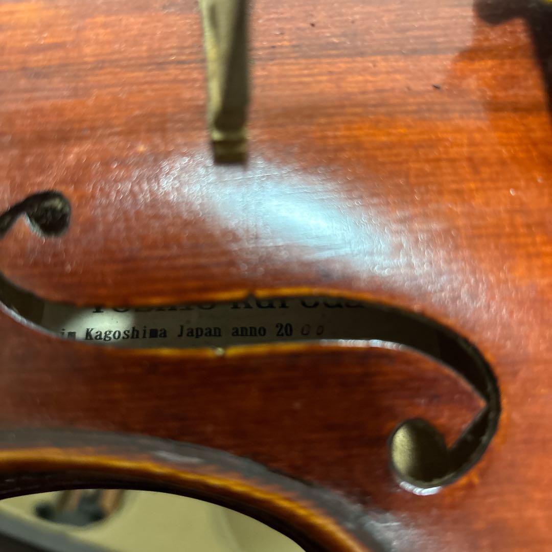 希少Yoshio Kuroda バイオリン 専用ケース付き 2000年