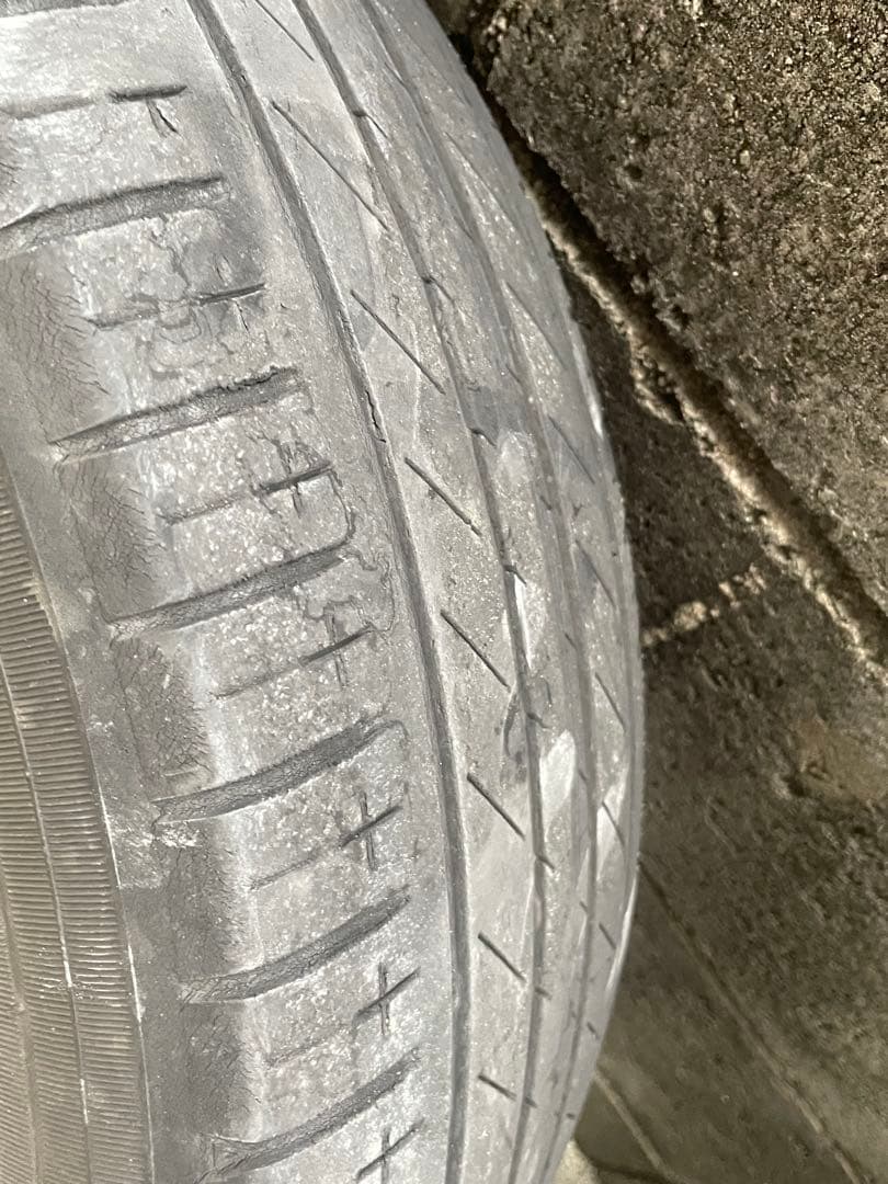 トヨタ 純正　タイヤホイールセット アルミ　１７インチ　①