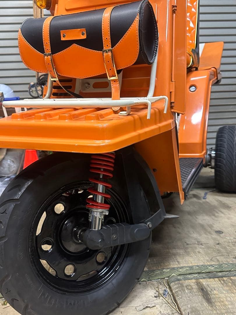 ジャイロx 2st 社外フロントショック&タイヤ&フロントフォーク 一式