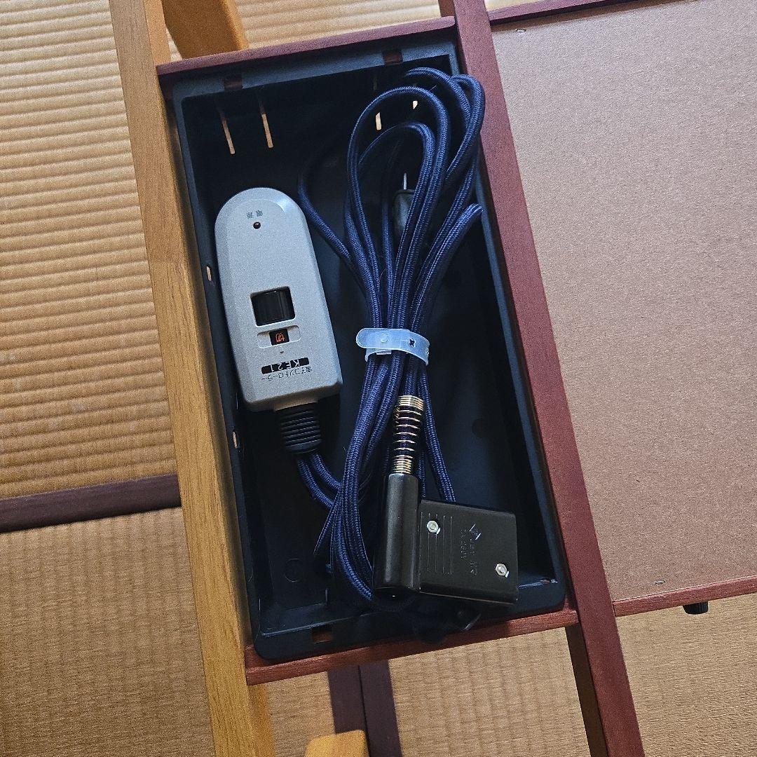 コイズミ家具調コタツ　NFT-121 75cm