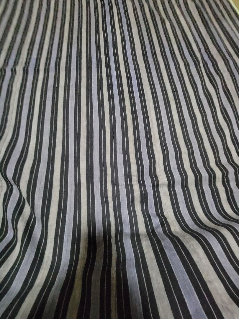 藍染め　テーブルクロス　大　古布　木綿　芸術　145 × 109cm　刺し子