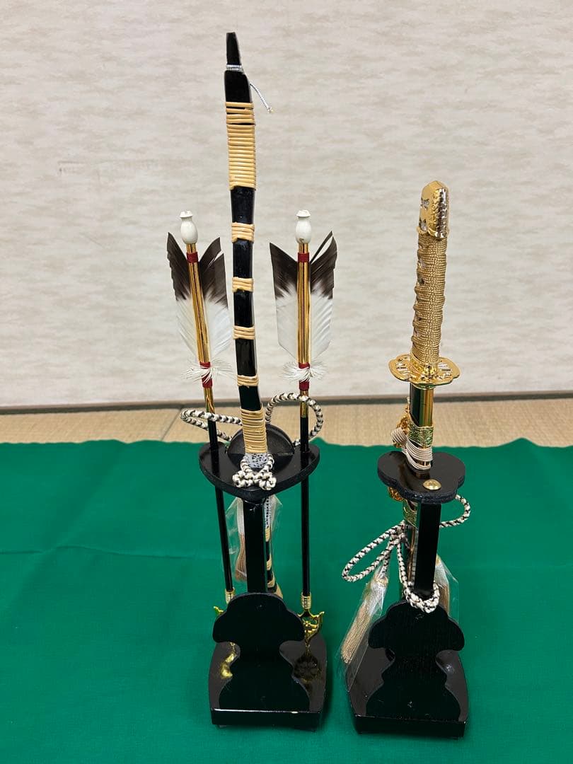 五月人形 8号 彫金 大翔 若草 松月作 特撰 古代鎖太刀 藤栄作 鎧 兜